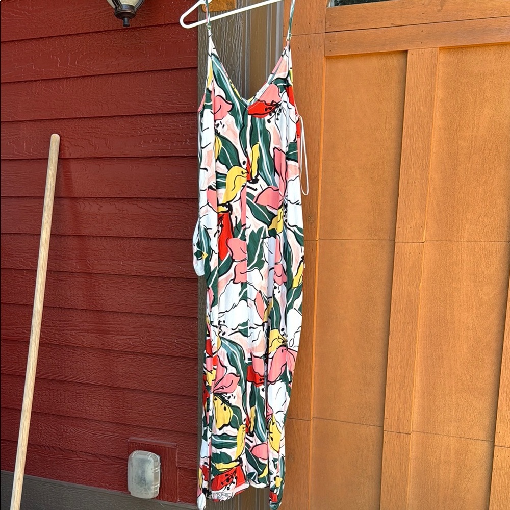 Floral Maxi Dress - Multicolor